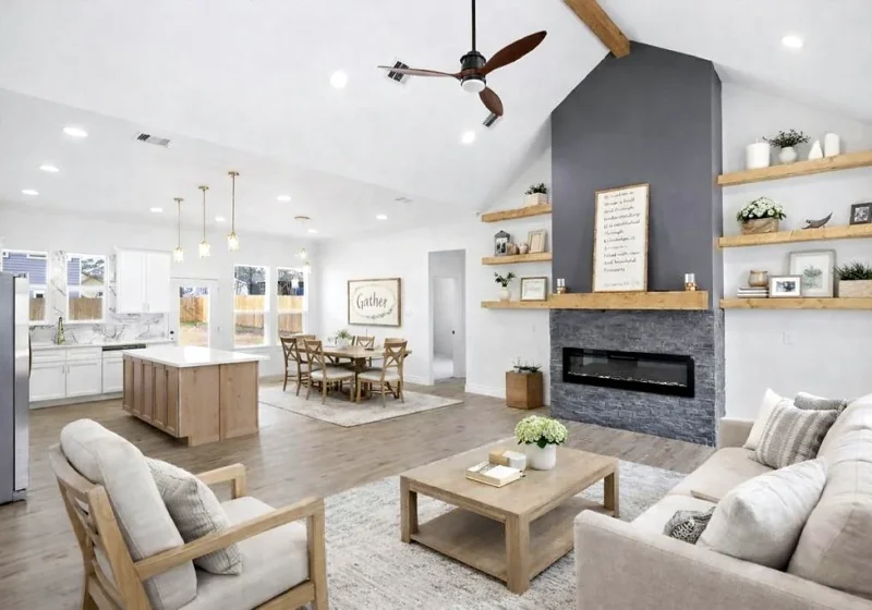 462 Carriage Trail, Montgomery TX — living room